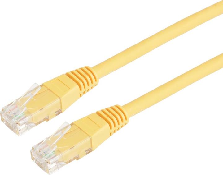 Actual product image Prokord Utp Cat.5e Unshielded Rj45 Lszh 3m Yellow (U/UTP, CAT5e, 3 m)