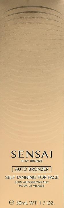 Actual product image Sensai Self Tanning For Face (Self tanning gel, 50 ml)