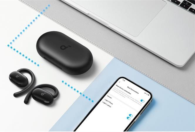 Produktbild soundcore Słuchawki bezprzewodowe o otwartej konstrukcji V20i Czarny (Kabellos)