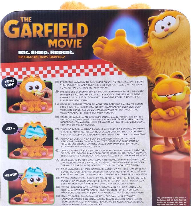 Actual product image Goliath Toys Baby Garfield with sound (31 cm)