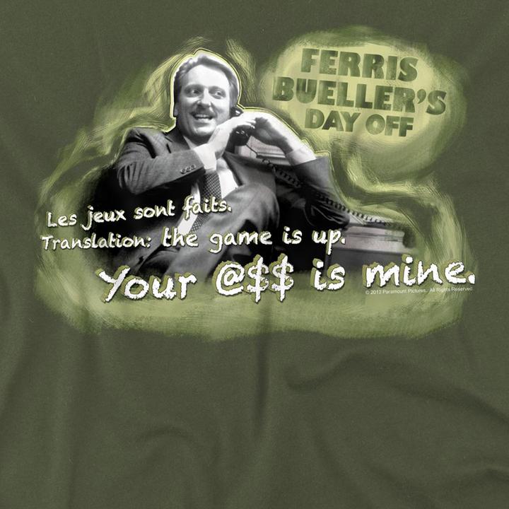 Immagine prodotto Ferris Bueller´s Day Off Ferris Bueller's Day Off Mr Rooney Maglietta Uomo (L)