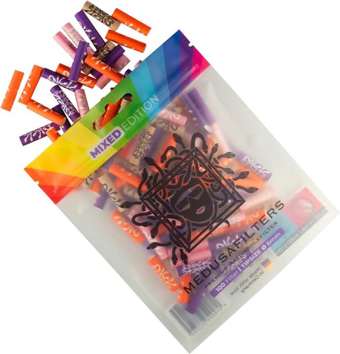 Image du produit Medusafilters Pack de 100 - Mixed Edition - Filtre à charbon actif hybride