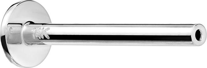 Immagine prodotto Star Piercing Asta per labretina microfilettata in oro bianco 14k (senza ottone, Oro 14k)