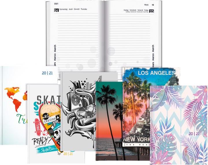 Actual product image Biella Student Agenda (A5, German, French, Italian, English)