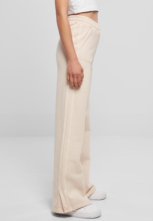 Actual product image Urban Classics Ladies Heavy Terry Garment Dye Slit Pants - 19389 (3XL)