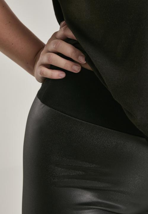 Immagine prodotto Urban Classics Leggings a vita alta in pelle sintetica da donna (3XL)