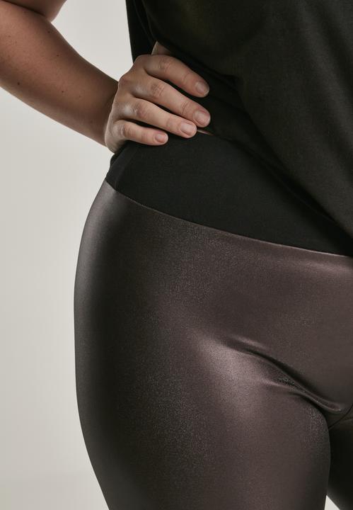 Immagine prodotto Urban Classics Leggings a vita alta in pelle sintetica da donna (5XL)