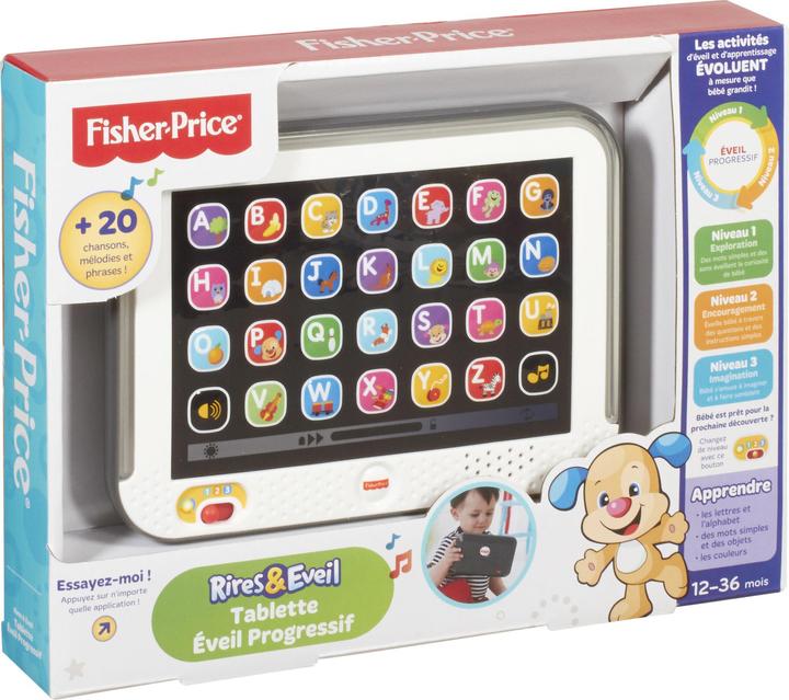 Actual product image Fisher-Price Laugh & Learn Smart Stages Tablet (French)