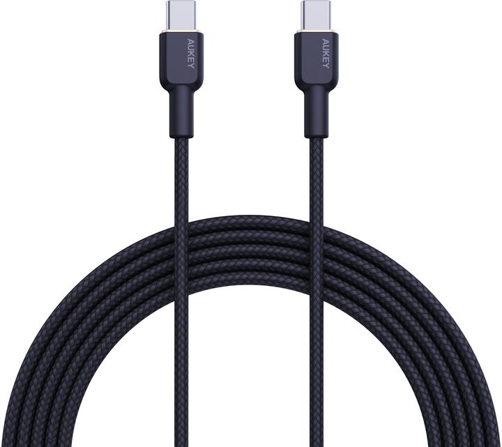 Image du produit Aukey Câble USB-C - USB-C, PD 60W, 1 m (1 m, USB 3.2 Gen 1, 60 W)