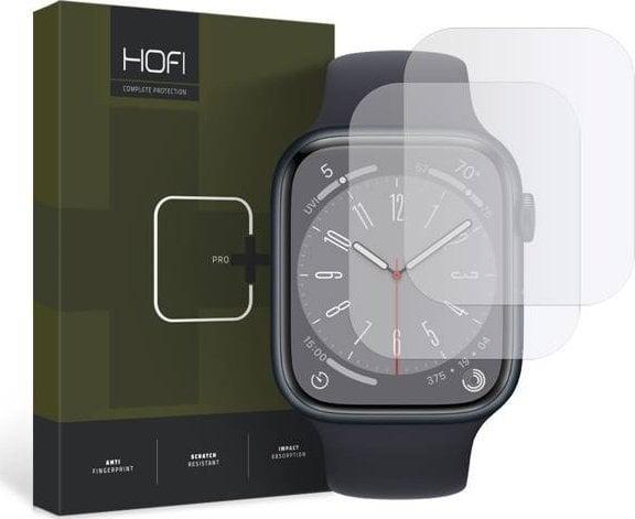 Actual product image Hofi FOLIA HYDROŻELOWA HYDROFLEX PRO+ 2-PACK APPLE WATCH 4 / 5 / 6 / 7 / 8 / SE (44 / 45 MM) CLEAR
