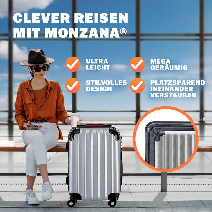 Produktbild Monzana Hartschalenkoffer (62 l, M (50 - 90l))