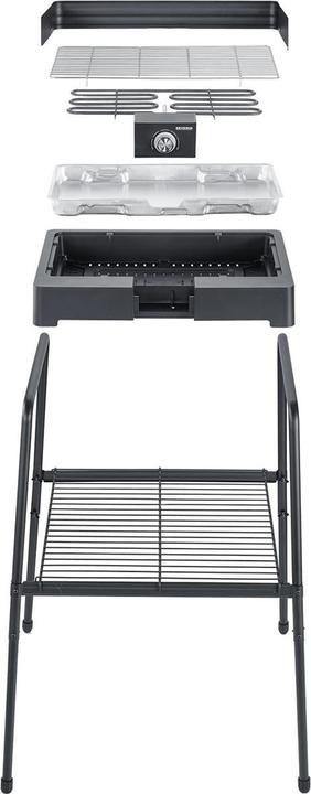 Productafbeelding Severin PG8566 Barbecue Grillstandaard zwart (2.20 kW)