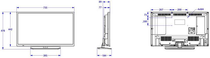 Actual product image Philips 32HFL2889S/12, 32 Hotel LED-TV (32", LCD)