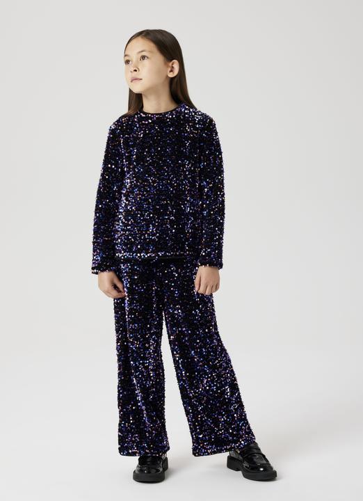 Actual product image Name it Wide fit sequin trousers (152)