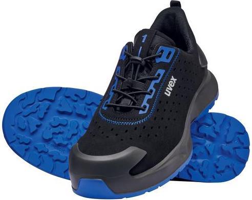 Produktbild Uvex Sports uvex 1 x-craft Halbschuhe S1 68139 schwarz, blau Weite 12 Grösse 41 (S1, 41)