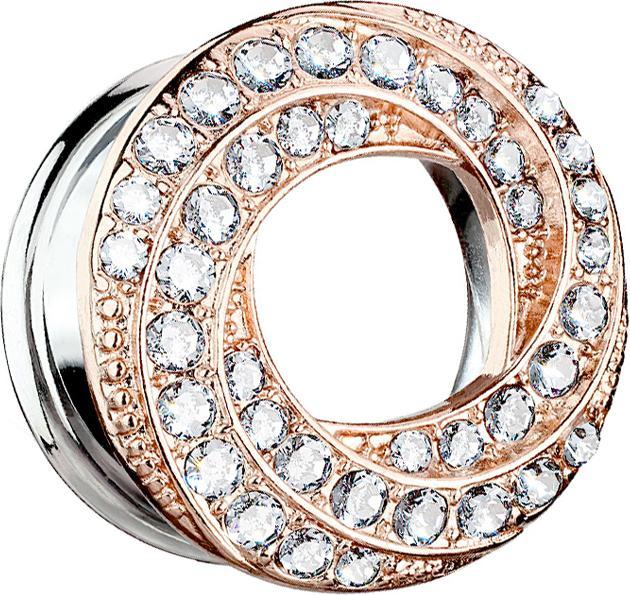 Produktbild Star Piercing Ball Closure Ring farbig (Titan G23, Messing)