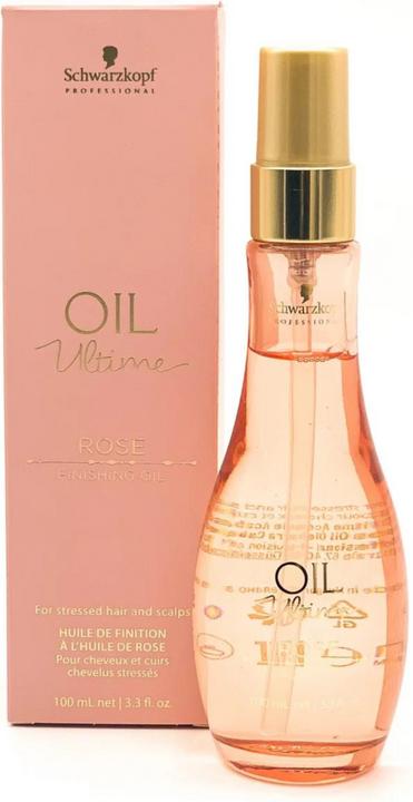Image du produit Schwarzkopf Professional Huile Ultime - Huile de finition à la rose (100 ml)