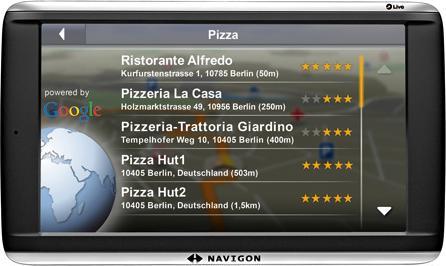 Actual product image Navigon 72 Plus Live, TMC, European maps