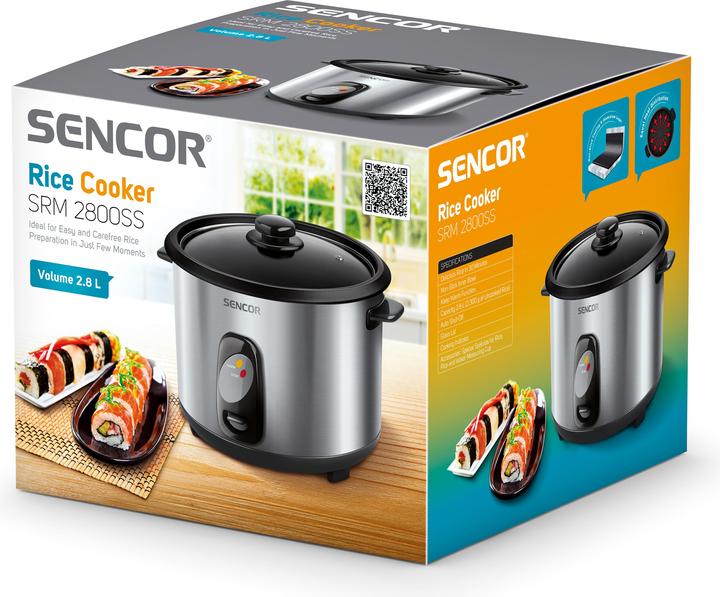 Actual product image Sencor Rice cooking pot SRM 2800 SS 2.8L, 1000W