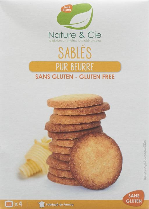 Immagine prodotto Nature et Cie Guetzli burro biologico sablés senza glutine 135 g (1 pz., 135 g)