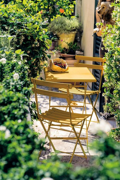 Actual product image Arc-en-ciel Set Table et Chaise de jardins (105 cm)