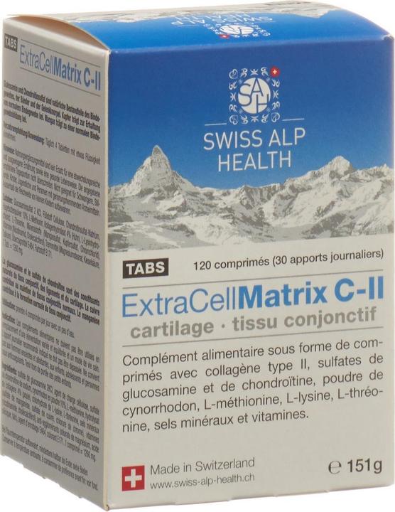 Produktbild Swiss Alp Health ExtraCellMatrix (120 Stück, Tabletten, 210 g)