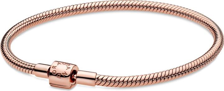 Image du produit Pandora Rose Snake Chain Bracelet (23 cm, Argent)