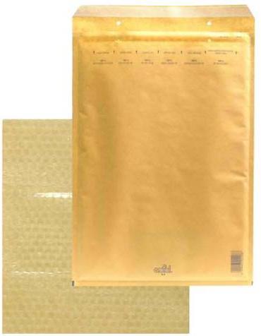 Productafbeelding ASUS Bubbel enveloppen nr. 9, 300x445 mm goudgeel bruin 50 stuks. (1 x)