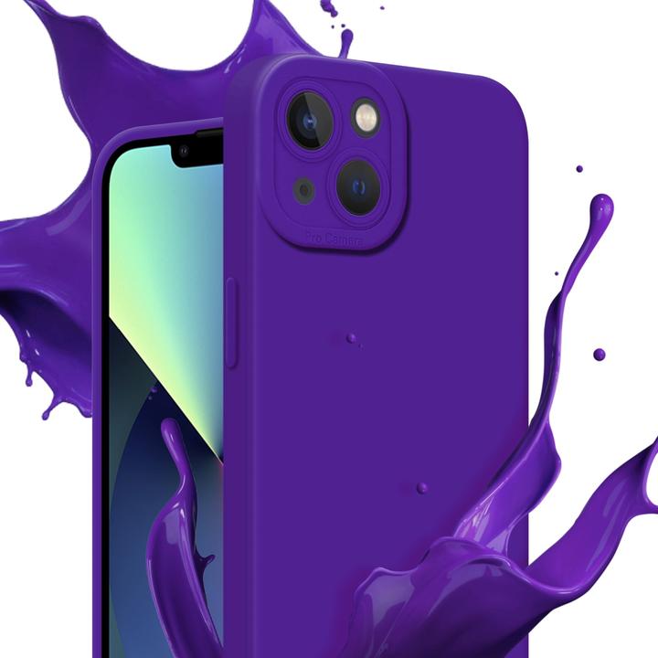 Actual product image Cadorabo Case for Apple iPhone 14 in TPU Fluid LM162 Style (Apple iPhone 14)