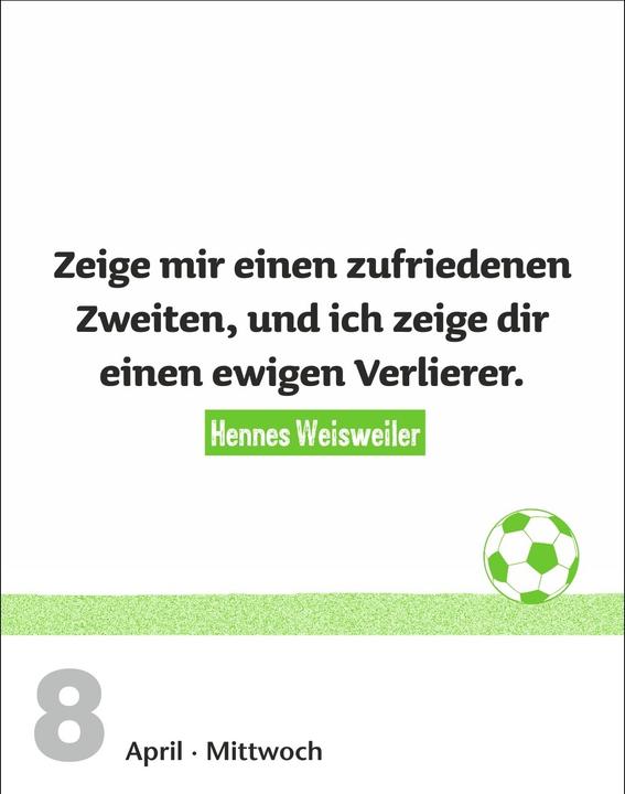 Produktbild Harenberg Lattenknaller Tagesabreisskalender 2026 - Die witzigsten Fussballersprüche (11 x 14 cm, Deutsch)