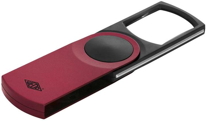 Produktbild Wedo Leuchtlupe SWING-IT rot-metallic