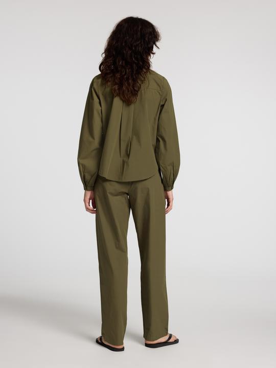 Image du produit Selected Femme Pantalon en coton taille haute (40)