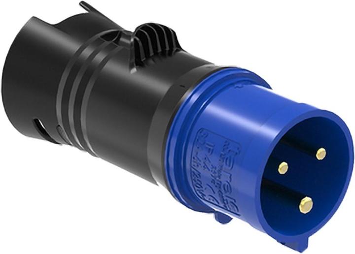Actual product image THB Bury Bury PowerFlash Adapter CEE 32A 1p (CEE32 blue, 32 A)