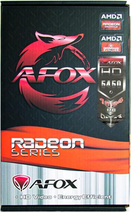 Productafbeelding AFOX AF5450-1024D3L5 Grafische kaart AMD Radeon HD 5450 1 GB (1 GB)