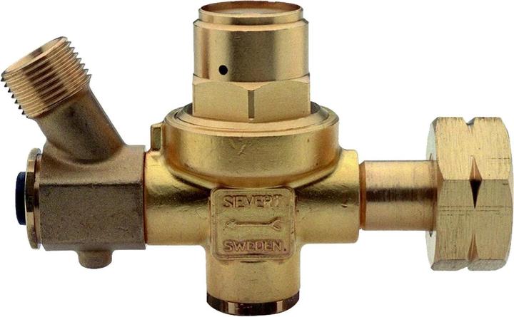 Productafbeelding Sievert Propaan drukregelaar zonder manometer 4 bar 12 kg/h B 21,8 x 1/4″ LH