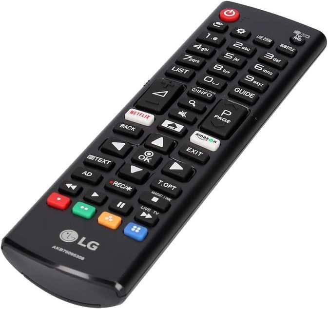 Actual product image LG AKB75095308 (Universal remote control, Infrared)