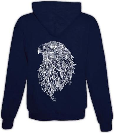 Immagine prodotto Schwesternuhr Felpa con cappuccio Mandala Eagle Unisex (L)