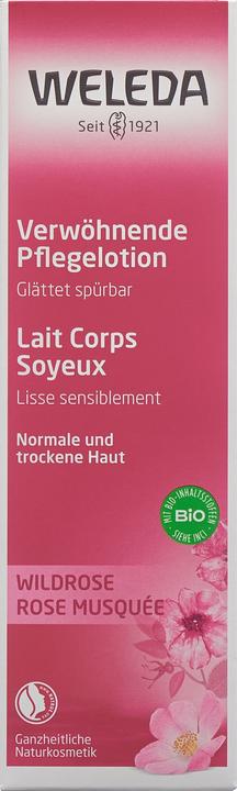 Image du produit Weleda Lotion de soin apaisante à la rose sauvage (Crème pour le corps, 200 ml)