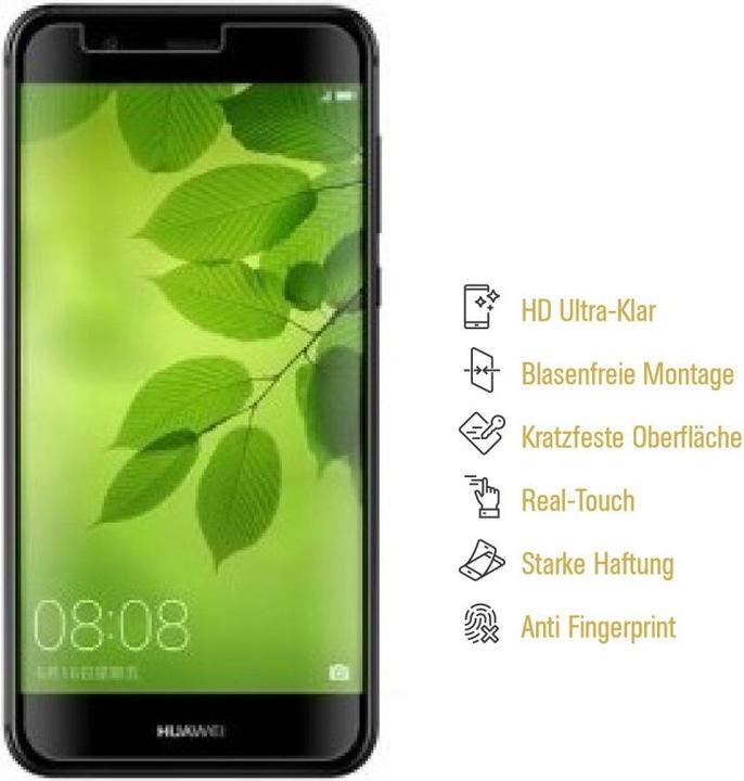 Produktbild Protectorking 2x Panzerfolie Anti-Shock HD Klar (2 Stück, Huawei Nova 2 Plus)