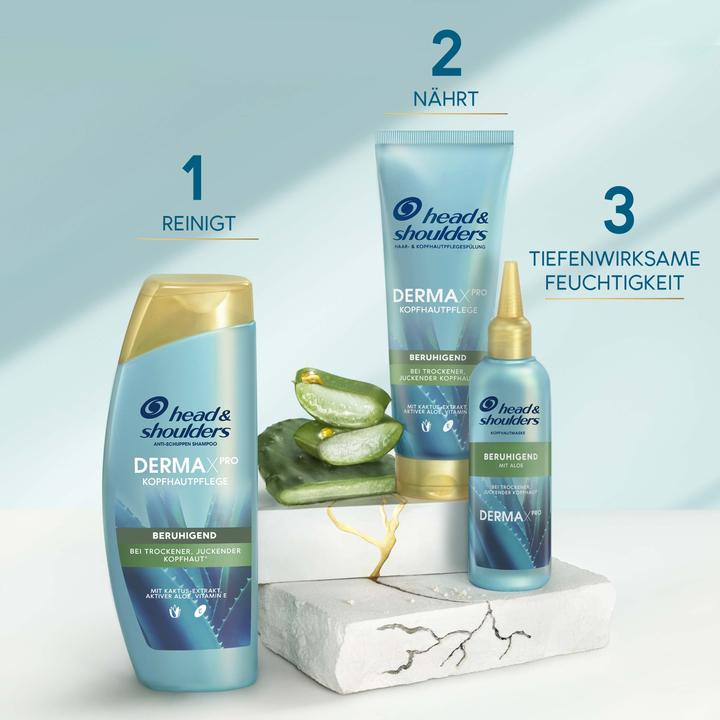 Produktbild Head & Shoulders Derma X Pro Shampoo beruhigend liq (225 ml, Flüssiges Shampoo)