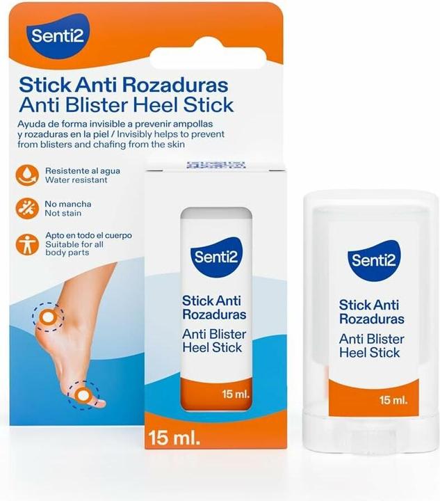 Produktbild Senti2 Anti-Scratch Stick 15ml Verhindert Blasen und Wundscheuern Geeignet für den ganzen Körper (15 ml)