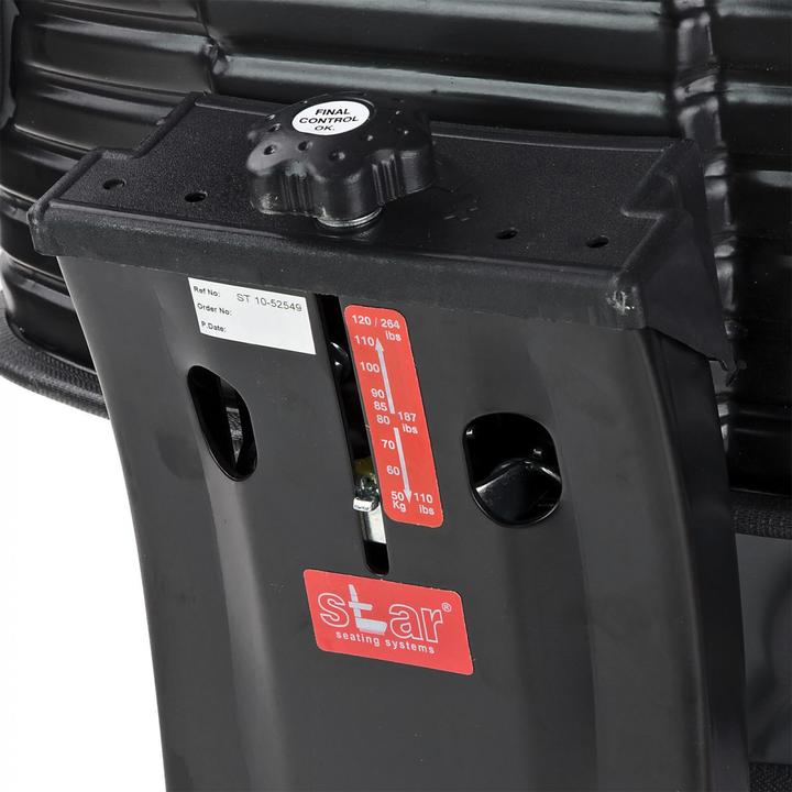 Produktbild Dema Traktorsitz m Armlehne schw St 10