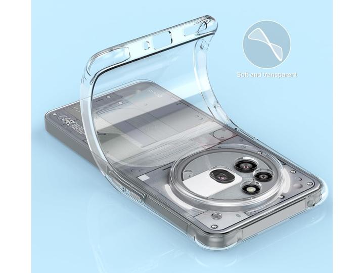 Immagine prodotto Screenguard Copertura paraurti airbag morbida in cristallo (Niente Telefono (3a) Pro)