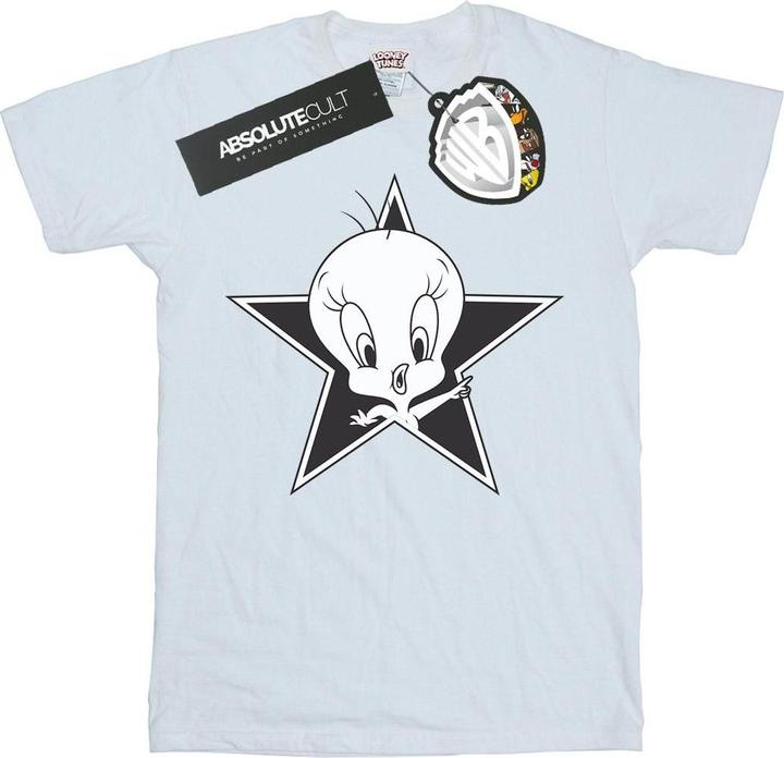 Looney Tunes Tweety Pie Mono Star TShirt (M)