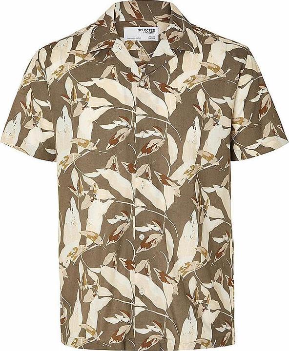 Selected Homme Cuban Collar Hemd (S)
