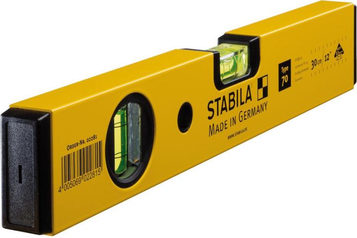 Produktbild Stabila Wasserwaage Type 70 (30 cm)
