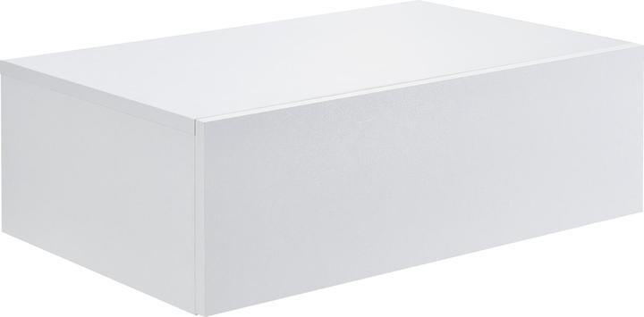 Produktbild En.Casa Wandregal Oslo 2er Set 46x30x15cm Weiss Hochglanz (46 x 30 x 15 cm)