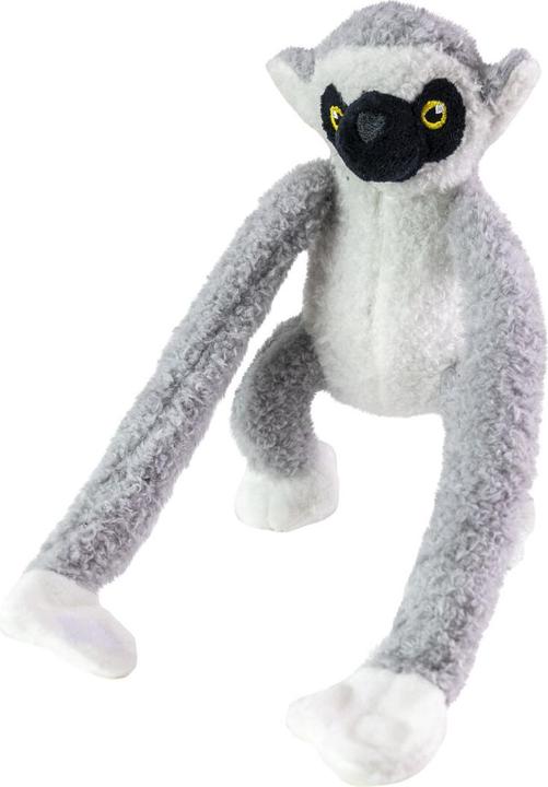 Image du produit Tactic Jungle Mates Peluche - Lemur Maki Gris Noir (27 cm)