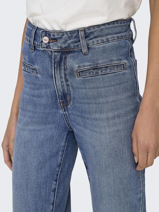 Actual product image Only ONLJUICY Hohe Taille Weiter Beinschnitt Jeans Jeans mit weitem Bein (W27/L32)