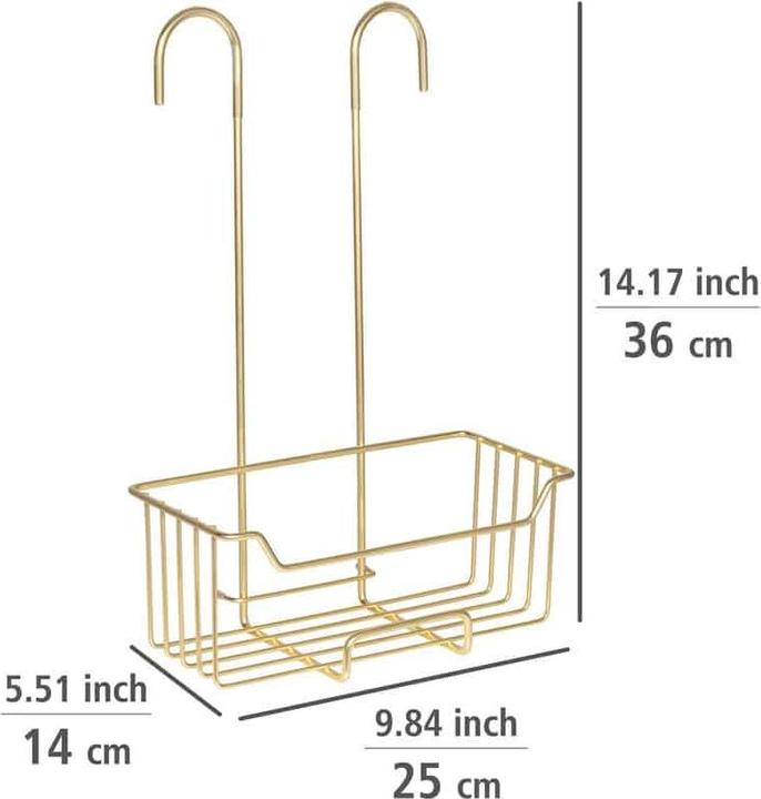 Actual product image Wenko Thermostatic shower caddy Milo (25 x 14 x 36 cm)